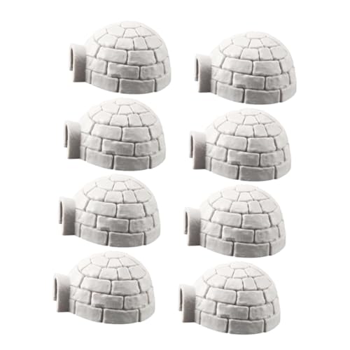BESTonZON 8St Iglu-Modell Iglu-Figur Schneehaus Modell Dekorative Schneehaus Figur Schneehaus Dekoartikel Feenhäuser für Heimdekoration Figuren für Kleinkinder Harz Weiß BESTonZON 8St Iglu-Modell Iglu-Figur Schneehaus Modell Dekorative Schneehaus Figur Schneehaus Dekoartikel Feenhäuser für Heimdekoration Figuren für Kleinkinder Harz Weiß von BESTonZON