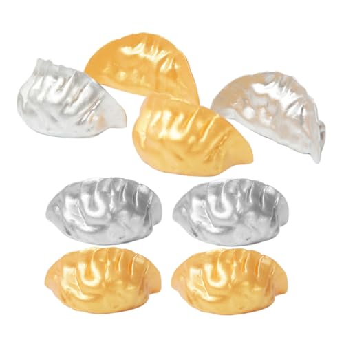 BESTonZON 8St Knödel-Modellspielzeug Restaurant zubehör Dumplings Realistische Dumplings Modell künstliche Display-Lebensmittel künstliche Dessertdekoration PVC von BESTonZON