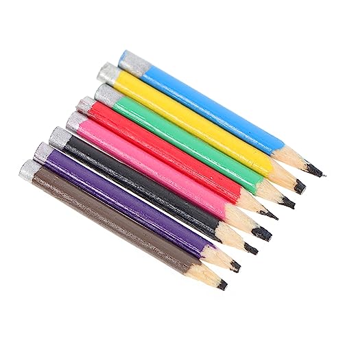 BESTonZON 8St Mini Bleistift Dekorationsbleistift Deckel liefert Dekoration Schwammkissen Korb zappeln mini zubehör Miniature Pencil Mini-Hausversorgung Bunte Bleistiftmodelle hölzern Black BESTonZON 8St Mini Bleistift Dekorationsbleistift Deckel liefert Dekoration Schwammkissen Korb zappeln mini zubehör Miniature Pencil Mini-Hausversorgung Bunte Bleistiftmodelle hölzern Black von BESTonZON