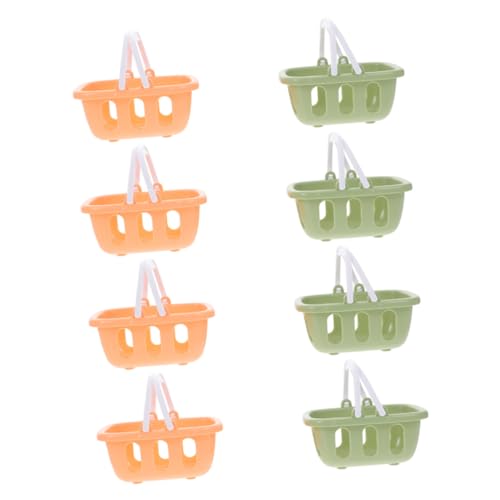BESTonZON 8St Mini-Einkaufskorb speichern vorgeben Supermarkt ablagekörbe kühlkorb einkaufskorb zubehör kinderküche kinderspielzeug Mini-Osterkorb Mini-Osterkörbchen Plastik BESTonZON 8St Mini-Einkaufskorb speichern vorgeben Supermarkt ablagekörbe kühlkorb einkaufskorb zubehör kinderküche kinderspielzeug Mini-Osterkorb Mini-Osterkörbchen Plastik von BESTonZON