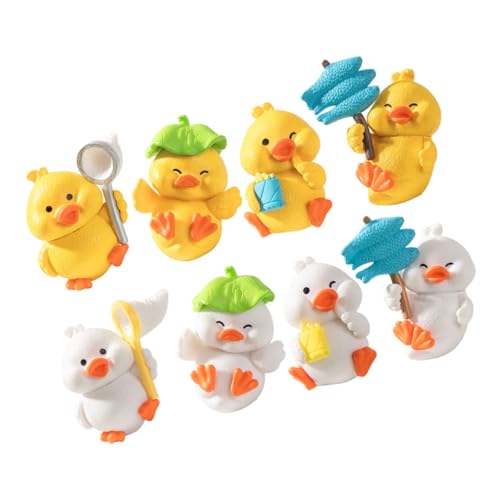 BESTonZON 8stücke Mini Resin Enten Figuren Niedliche Deko Für Garten Mikro Landschaft Und Schreibtisch Und Miniatur Ornamente Für Kreative Wohnraumgestaltung BESTonZON 8stücke Mini Resin Enten Figuren Niedliche Deko Für Garten Mikro Landschaft Und Schreibtisch Und Miniatur Ornamente Für Kreative Wohnraumgestaltung von BESTonZON