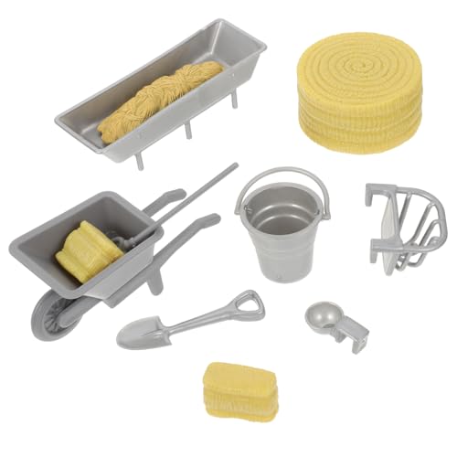 BESTonZON 8St Ranch Zubehör kinderspielzeug für spielsachen für Farm Set spielzeuge Puppenhaus-Miniaturen Spielset für Plastik BESTonZON 8St Ranch Zubehör kinderspielzeug für spielsachen für Farm Set spielzeuge Puppenhaus-Miniaturen Spielset für Plastik von BESTonZON