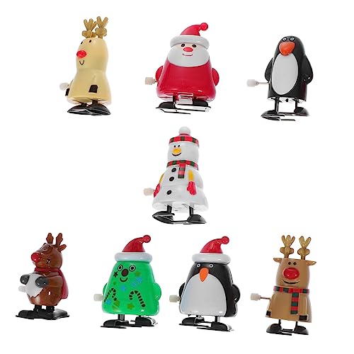 BESTonZON 8Stücke Weihnachts Aufziehspielzeug Kreative Figuren Für Entzückende Wind Up Spielzeuge Zufälligen Farben Party BESTonZON 8Stücke Weihnachts Aufziehspielzeug Kreative Figuren Für Entzückende Wind Up Spielzeuge Zufälligen Farben Party von BESTonZON
