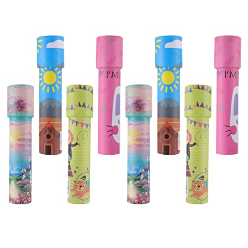 BESTonZON 8st Kaleidoskop- Lustiges Kaleidoskop Bildungsspielzeug Klassisches Kaleidoskop Klassisches Lernspielzeug Kaleidoskop-Bereich Kinderspielzeug Papier von BESTonZON