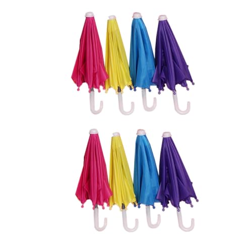 BESTonZON 8st Regenschirm Monster Puppe Strandspielzeug Miniatur Spitzenschirm Regenschirm Mini Telefon Regenschirme Aus Stoff Plastik BESTonZON 8st Regenschirm Monster Puppe Strandspielzeug Miniatur Spitzenschirm Regenschirm Mini Telefon Regenschirme Aus Stoff Plastik von BESTonZON