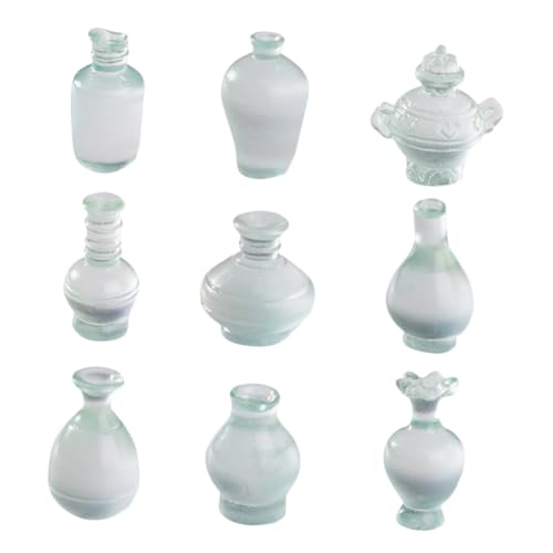 BESTonZON 9stücke Miniatur Porzellan Blumenflaschen Teiliges Antikes Für Puppenhaus Und Mikro-landschaften Kreative Dekoration Realistische Und Farbenfrohe BESTonZON 9stücke Miniatur Porzellan Blumenflaschen Teiliges Antikes Für Puppenhaus Und Mikro-landschaften Kreative Dekoration Realistische Und Farbenfrohe von BESTonZON
