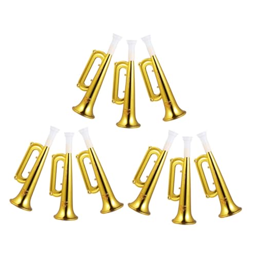 BESTonZON 9 Stück Teiliges Kinderjubel aus Kunststoff Lautstarkes Handheld Air Horn Buntes Noisemaker Horn für Sportveranstaltungen und Outdoor Aktivitäten Leichtes Tragbares für BESTonZON 9 Stück Teiliges Kinderjubel aus Kunststoff Lautstarkes Handheld Air Horn Buntes Noisemaker Horn für Sportveranstaltungen und Outdoor Aktivitäten Leichtes Tragbares für von BESTonZON