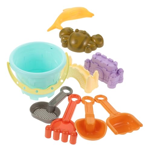 BESTonZON 9 Stück Teiliges Sandspielzeug mit Sandschaufeln Wasserkanne Sandförmchen und Sandkastenauto für Sicher Verarbeitet Fördert Feinmotorik Teamwork und Kreatives Am Strand BESTonZON 9 Stück Teiliges Sandspielzeug mit Sandschaufeln Wasserkanne Sandförmchen und Sandkastenauto für Sicher Verarbeitet Fördert Feinmotorik Teamwork und Kreatives Am Strand von BESTonZON
