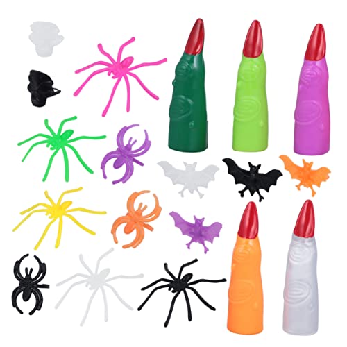 BESTonZON 90stücke Teiliges Halloween Spielzeugset Mit Spinnen Ringen Und Kleinen Spielzeugen Für Halloween-feiern Schulveranstaltungen Mitgebsel Für Partys von BESTonZON