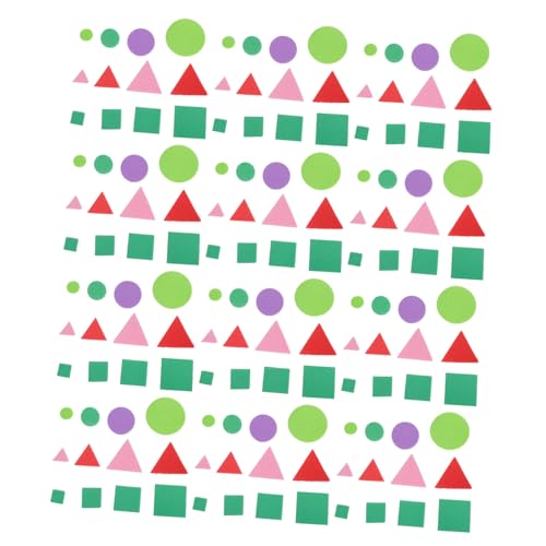 BESTonZON 960 Stück Selbstklebende Formen für Lernspielzeug für Vorschule Kreatives Basteln und Geometrische Bildung BESTonZON 960 Stück Selbstklebende Formen für Lernspielzeug für Vorschule Kreatives Basteln und Geometrische Bildung von BESTonZON