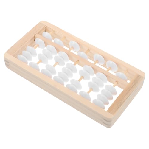 BESTonZON Abakus aus Holz Zubehör-Abdeckwalze quadratische Tauben tiefer Schwamm holzspielzeug für Babys Lernspielzeug aus Holz Spielzimmer-pädagogische Einrichtung hölzern Weiß BESTonZON Abakus aus Holz Zubehör-Abdeckwalze quadratische Tauben tiefer Schwamm holzspielzeug für Babys Lernspielzeug aus Holz Spielzimmer-pädagogische Einrichtung hölzern Weiß von BESTonZON