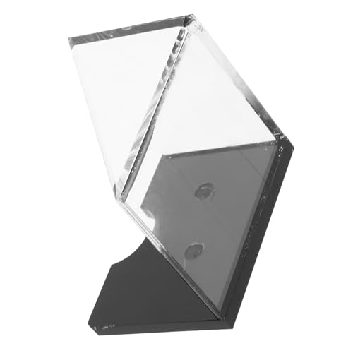 BESTonZON Acryl Poker Kartenbox Transparent mit Rutschfestem Boden Großer Kapazität Spielkartenhalter Stabiles Aufbewahrungsset für Kartendecks Praktisches Zubehör für Kartenspiele von BESTonZON