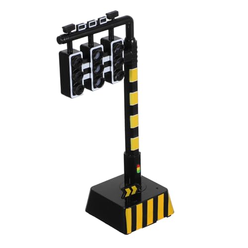 BESTonZON Ampel Verkehrsschilder Für Ampelmodell Winziges Verkehrssignal Für Zebrastreifen Verkehrszeichen Kindern Den Fahrsimulator Beibringt Ampelmodell Schwarzer BESTonZON Ampel Verkehrsschilder Für Ampelmodell Winziges Verkehrssignal Für Zebrastreifen Verkehrszeichen Kindern Den Fahrsimulator Beibringt Ampelmodell Schwarzer von BESTonZON