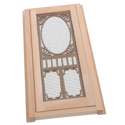 BESTonZON Anlage Wand Bewegung Vakuum gefälscht für kinderspielzeug dollhaus geschke Miniaturmöbel -Haustür Mini-Türmodell aus Holz Mini- -Dekore Minitür hölzern BESTonZON Anlage Wand Bewegung Vakuum gefälscht für kinderspielzeug dollhaus geschke Miniaturmöbel -Haustür Mini-Türmodell aus Holz Mini- -Dekore Minitür hölzern von BESTonZON