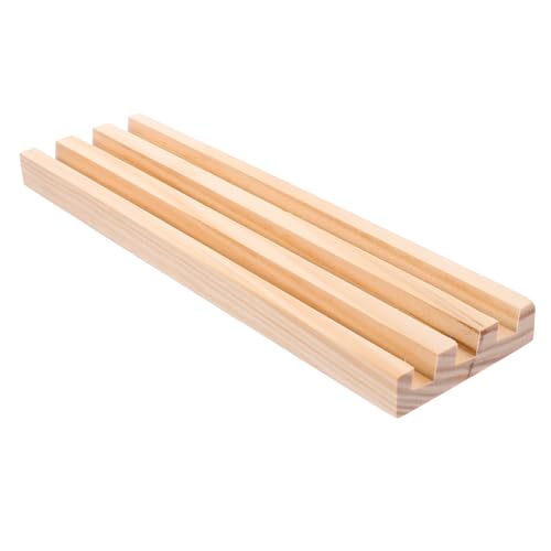 BESTonZON Großer Setständer Fliesenhalter Aus Holz Unzerbrechlich Handwerkskunst von BESTonZON
