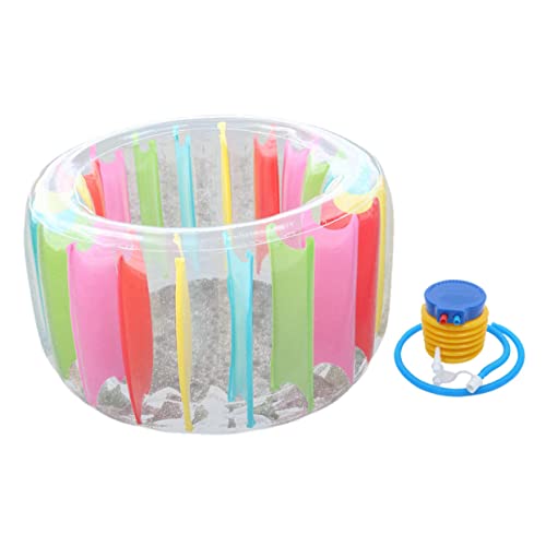 BESTonZON Aufblasbarer Wasserroller für Erwachsene mit Luftpumpe PVC Schwimmspielzeug für Pool Garten und Outdoor Leicht Platzsparend Wiederverwendbar BESTonZON Aufblasbarer Wasserroller für Erwachsene mit Luftpumpe PVC Schwimmspielzeug für Pool Garten und Outdoor Leicht Platzsparend Wiederverwendbar von BESTonZON