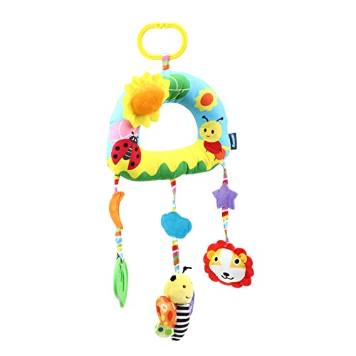 BESTonZON Aufhänger für Babyautos lernspielzeug babybett Toys Toys kontrastreiches Babyspielzeug für Neugeborene Tuch Yellow BESTonZON Aufhänger für Babyautos lernspielzeug babybett Toys Toys kontrastreiches Babyspielzeug für Neugeborene Tuch Yellow von BESTonZON