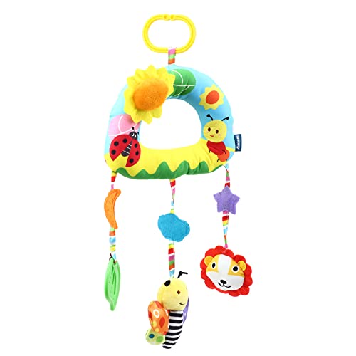 BESTonZON Aufhänger für Babyautos lernspielzeug babybett Wind Chime - Developmental Toys Kinderspielzeug 0-6 Monate hängende Babyspielzeuge Tuch Yellow BESTonZON Aufhänger für Babyautos lernspielzeug babybett Wind Chime - Developmental Toys Kinderspielzeug 0-6 Monate hängende Babyspielzeuge Tuch Yellow von BESTonZON