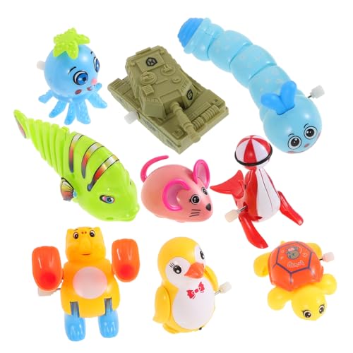 BESTonZON Aufzieh Tiere Lustige Cartoon Wind Up Tier Spielzeuge Für Partys Und Lernspiele Farbe Und Stil Variabel von BESTonZON