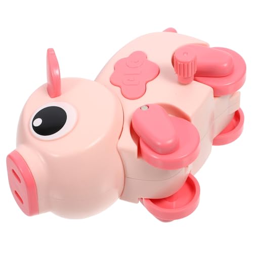 BESTonZON Aufziehbares Schwein mit Lustiger Pig Form Sicherer Kunststoff Glatte Oberfläche Fördert Motorik Geburtstagsgeschenk für Partyspaß BESTonZON Aufziehbares Schwein mit Lustiger Pig Form Sicherer Kunststoff Glatte Oberfläche Fördert Motorik Geburtstagsgeschenk für Partyspaß von BESTonZON