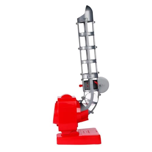 BESTonZON Automatische Baseball Wurfmaschine für Outdoor Baseball Trainer Einstellbare Höhe für Freizeitaktivitäten Robustes Kunststoffmaterial Einfach zu Montieren Lagern von BESTonZON