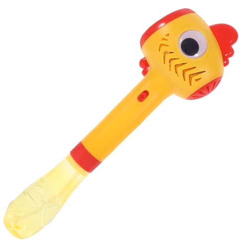 BESTonZON Automatischer Handlicher Seifenblasenstab mit Licht und Musik Bunter Kleiner Hühner Bubble Maker Elektrisches für Robust und Langlebig für Sommerparty BESTonZON Automatischer Handlicher Seifenblasenstab mit Licht und Musik Bunter Kleiner Hühner Bubble Maker Elektrisches für Robust und Langlebig für Sommerparty von BESTonZON