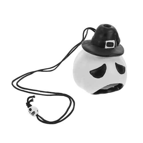 BESTonZON Aztaka Geisterpfeife Tragbarer Halloween Lärmmacher mit Unheimlichen Schreien für Partys Leichtes und Langlebiges für Scherze und Gruselspieleweiß mit Schnur BESTonZON Aztaka Geisterpfeife Tragbarer Halloween Lärmmacher mit Unheimlichen Schreien für Partys Leichtes und Langlebiges für Scherze und Gruselspieleweiß mit Schnur von BESTonZON