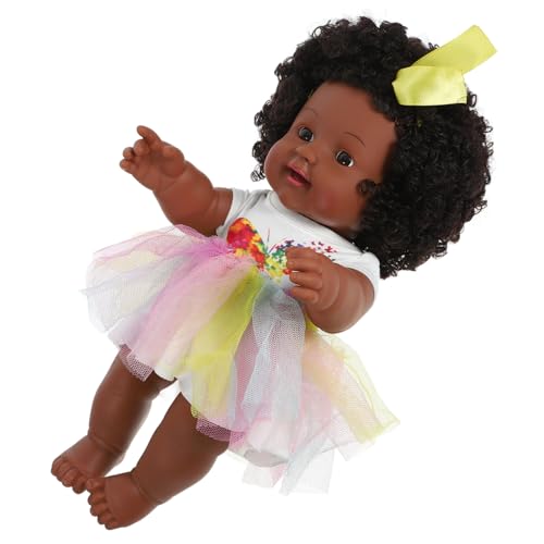 BESTonZON Babypuppe Kinderspielzeug Mädchenspielzeug Kleinkindspielzeug Für Mädchen Reborn Puppen Schwarze Puppen Für Babys Mädchenspielzeug Für Kleinkinder Babypuppen Spielzeugpuppe BESTonZON Babypuppe Kinderspielzeug Mädchenspielzeug Kleinkindspielzeug Für Mädchen Reborn Puppen Schwarze Puppen Für Babys Mädchenspielzeug Für Kleinkinder Babypuppen Spielzeugpuppe von BESTonZON