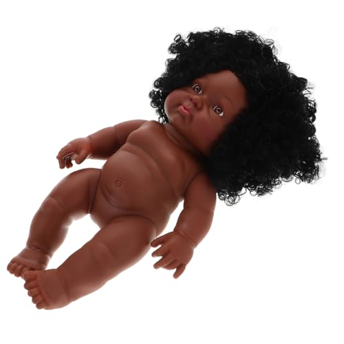 BESTonZON Modellpuppen Vinyl Lebendige Puppe Für Jungen- Und Mädchenzimmerdekoration Babypuppe Spielzeug Sanfte Pflege von BESTonZON