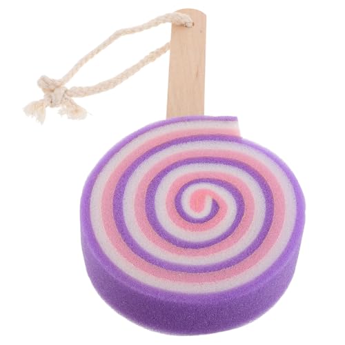 BESTonZON Badeschwamm für Eiscreme badespielzeug kinderspielzeug badewanne badewannenspielzeug Badegerät für Körperpeeling für Eiswäscher Holz Violett BESTonZON Badeschwamm für Eiscreme badespielzeug kinderspielzeug badewanne badewannenspielzeug Badegerät für Körperpeeling für Eiswäscher Holz Violett von BESTonZON