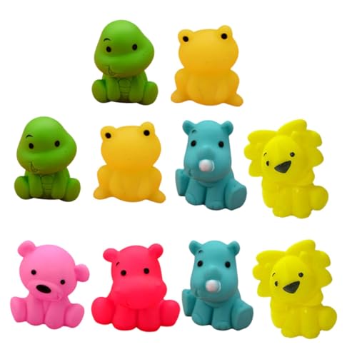 BESTonZON Badewannenspielzeug Lustige Cartoon Tierchen Aus Weichem Ideales Badespielzeug Für Zum Und Squeezen Der Badewanne Buntes Wasserspielzeug Für Kleinkinder BESTonZON Badewannenspielzeug Lustige Cartoon Tierchen Aus Weichem Ideales Badespielzeug Für Zum Und Squeezen Der Badewanne Buntes Wasserspielzeug Für Kleinkinder von BESTonZON