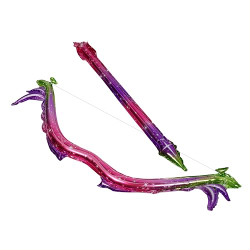 BESTonZON Ballon- Und Bogen Rosa -geburtstagsdekorationen Ballon-spielzeugauto-werfer Konfetti Pfeildekorationen Für Party Pfeilgirlande Rosa Kinderspielzeug Lebendig Violett Pvc von BESTonZON