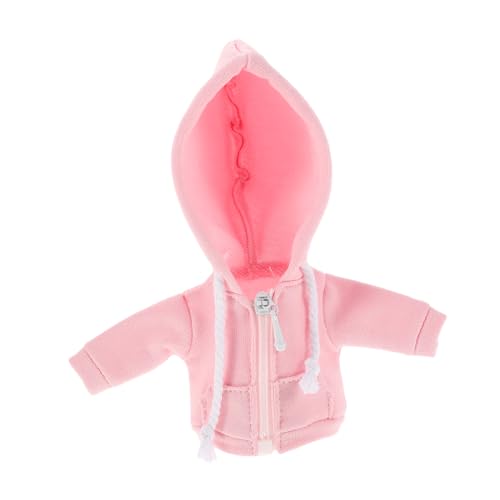 BESTonZON Bjd Puppenjacke Puppen Accessoire BJD Puppenkleidung Puppenmode für Sammler Kleider für Puppen Puppenmode pink Miniatur-Puppen-Hoodie Hoodie-Auto-Gangschaltungsabdeckung Stoff Rosa BESTonZON Bjd Puppenjacke Puppen Accessoire BJD Puppenkleidung Puppenmode für Sammler Kleider für Puppen Puppenmode pink Miniatur-Puppen-Hoodie Hoodie-Auto-Gangschaltungsabdeckung Stoff Rosa von BESTonZON