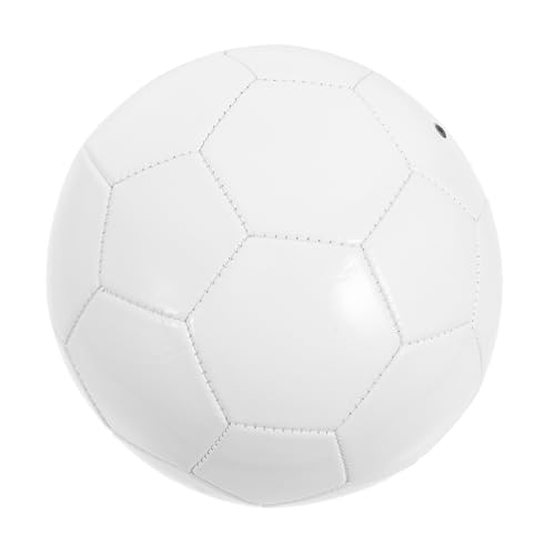 BESTonZON Blanko Fußball zum Malen und Basteln Unbemalter Fußball für DIY Kinderhandwerk für Wiederverwendbar und Leicht zu Lagern von BESTonZON