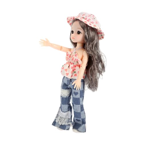 BESTonZON Böhmische Puppe Puppenkleidung Kindergeburtstagsgeschenk Puppenmütze Puppenkörper mit Kugelgelenk Cartoon-Puppe Süße Puppe lebendige Puppe Kunststoff Colorful BESTonZON Böhmische Puppe Puppenkleidung Kindergeburtstagsgeschenk Puppenmütze Puppenkörper mit Kugelgelenk Cartoon-Puppe Süße Puppe lebendige Puppe Kunststoff Colorful von BESTonZON