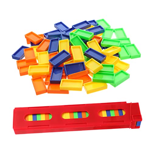 BESTonZON Bunte Dominosteine Tüten mit Farbige Bausteine für Lernspielzeug Kreativität und Motorik für Kleine Hände und Spielerisches Lernen Zufällige Farbe Zufällige Farbe BESTonZON Bunte Dominosteine Tüten mit Farbige Bausteine für Lernspielzeug Kreativität und Motorik für Kleine Hände und Spielerisches Lernen Zufällige Farbe Zufällige Farbe von BESTonZON