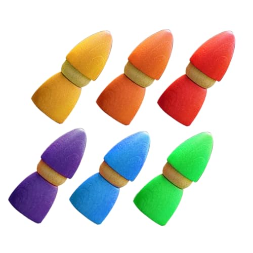 BESTonZON Bunte Holzpuppen Lernspielzeug Farbige Holzfiguren Pädagogisch Interaktiv für Vorschule Kreatives Farbverständnis BESTonZON Bunte Holzpuppen Lernspielzeug Farbige Holzfiguren Pädagogisch Interaktiv für Vorschule Kreatives Farbverständnis von BESTonZON
