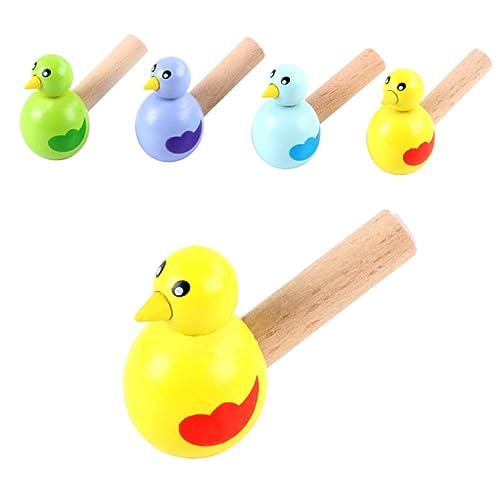 BESTonZON Whistle Bird – Kreative Pfeife Für Kinder Holzpfeife Lustige Schiebepfeife Für Jungen Und Mädchen Ideal Zum Geburtstag Oder Zu Weihnachten von BESTonZON