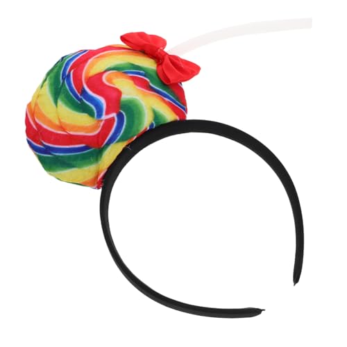 BESTonZON Bunte Lollipop Haarbänder für Leichte Bequeme Kopfbedeckung Verspieltes Design für Halloween Familienfeiern Geburtstags Partys zur im Freien BESTonZON Bunte Lollipop Haarbänder für Leichte Bequeme Kopfbedeckung Verspieltes Design für Halloween Familienfeiern Geburtstags Partys zur im Freien von BESTonZON