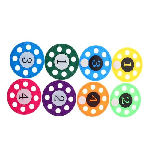 BESTonZON Bunte und Nummerierte Tauchdiscs für Wasserspielzeug für Sommer für Schwimmtraining und Interaktive Lernspiele BESTonZON Bunte und Nummerierte Tauchdiscs für Wasserspielzeug für Sommer für Schwimmtraining und Interaktive Lernspiele von BESTonZON