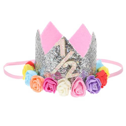 BESTonZON Bunter Geburtstagskrone Hut für Glitzerndes Partyzubehör für Geburtstagsfeiern Vielseitig Einsetzbar Leicht und Tragbar für Unvergessliche BESTonZON Bunter Geburtstagskrone Hut für Glitzerndes Partyzubehör für Geburtstagsfeiern Vielseitig Einsetzbar Leicht und Tragbar für Unvergessliche von BESTonZON