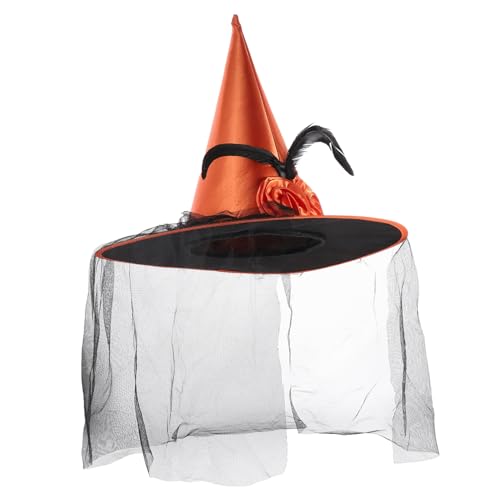 BESTonZON Cosplay Hut Requisite Kostüm Cowgirl Hüte Halloween Dekorationen Dekoration Halloween Hexenhüte Für Frauen Halloween Hut Dekoration Hexen Hexen Rosa Fee von BESTonZON
