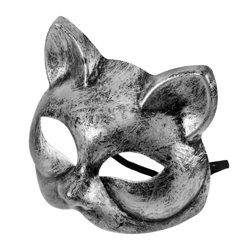 BESTonZON Cosplay Party Simulation Katze Maske Cosplay Tier Maske Katze Geformte Maske Kostüm Maskerade Maske Für Halloween Maskerade Ball Party von BESTonZON