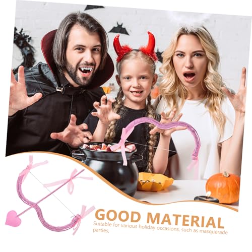 BESTonZON Cupid Kostüm Accessoires mit Realistischem Liebespfeil Leichtes und Robustes Valentines Day Requisit für Cosplay Fasching Halloween und Themenpartys Charmante Party Aufwertung von BESTonZON