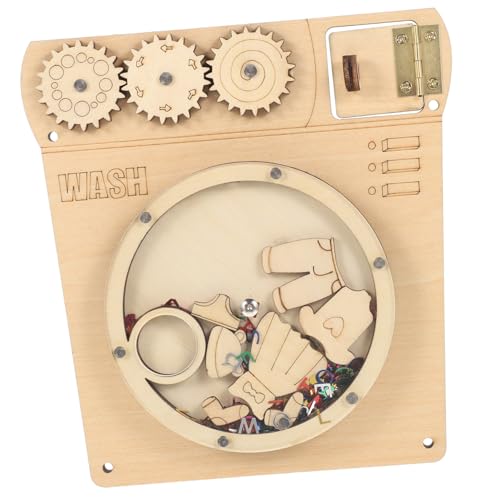 BESTonZON DIY Busy Board Waschmaschine mit Pailletten Lernspielzeug zum Zusammenbauen Fördert Kreativität Problemlösung und Feinmotorik für Jungen und Mädchen Ab Jahren BESTonZON DIY Busy Board Waschmaschine mit Pailletten Lernspielzeug zum Zusammenbauen Fördert Kreativität Problemlösung und Feinmotorik für Jungen und Mädchen Ab Jahren von BESTonZON
