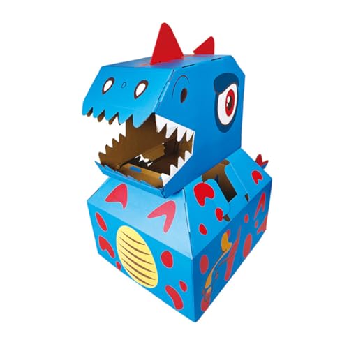 BESTonZON DIY Dinosaurier Modell aus Karton Interaktives für Einfach zu Montieren Fördert Kreativität und Hand Augen Koordination für Bastelprojekte und Cosplay BESTonZON DIY Dinosaurier Modell aus Karton Interaktives für Einfach zu Montieren Fördert Kreativität und Hand Augen Koordination für Bastelprojekte und Cosplay von BESTonZON