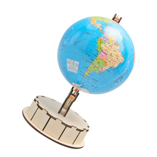 BESTonZON DIY Holz Modell für Pädagogisches Bastelset für Geografieunterricht Sicheres und Kreatives Lernspielzeug für Zuhause und Schule für Geburtstage und Besondere Anlässe von BESTonZON