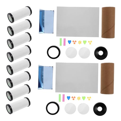 BESTonZON Inspiriertes Kinder-bastelset Aus Papier Und Kunststoff Kaleidoskop-Spielzeug Lustige Pädagogische Spielzeug-Sets Für Kinder von BESTonZON