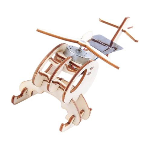 BESTonZON DIY Solar Holz Hubschrauber Modellspielzeug Umweltfreundlich Sicher Pädagogisches Wissenschaftsspielzeug für Fördert Hand Auge Koordination zu Geburtstag und Weihnachten BESTonZON DIY Solar Holz Hubschrauber Modellspielzeug Umweltfreundlich Sicher Pädagogisches Wissenschaftsspielzeug für Fördert Hand Auge Koordination zu Geburtstag und Weihnachten von BESTonZON