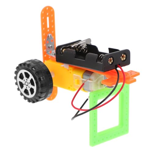 BESTonZON DIY Wissenschaftlicher Essenslieferroboter Modellbausatz Handmontiertes Roboter Fördert Praktische Fähigkeiten Pädagogisch für Eltern zum Gemeinsamen Basteln von BESTonZON